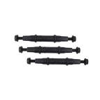 Kit X3 Eje Para Caja Pedalera 11,5cm Punta Cuadrada Estándar