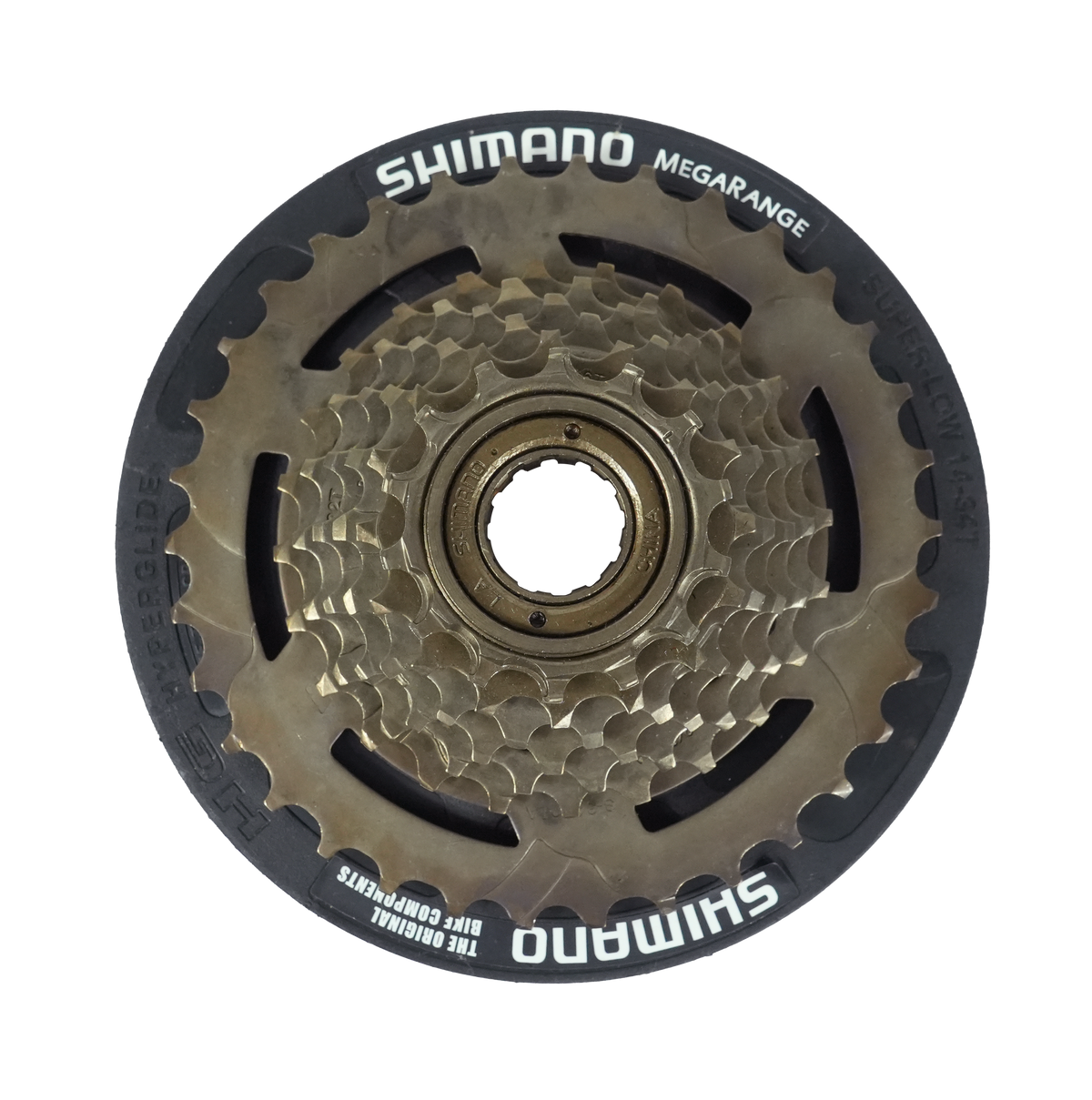 Piñón Shimano Megarange Mf-tz31-cp - 14-34t Hyperglide