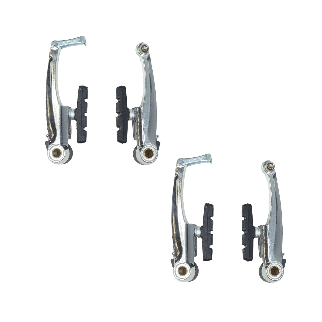 Juego Frenos V-brake Power Vbr-207a Pipeta Fuelles Tornillos