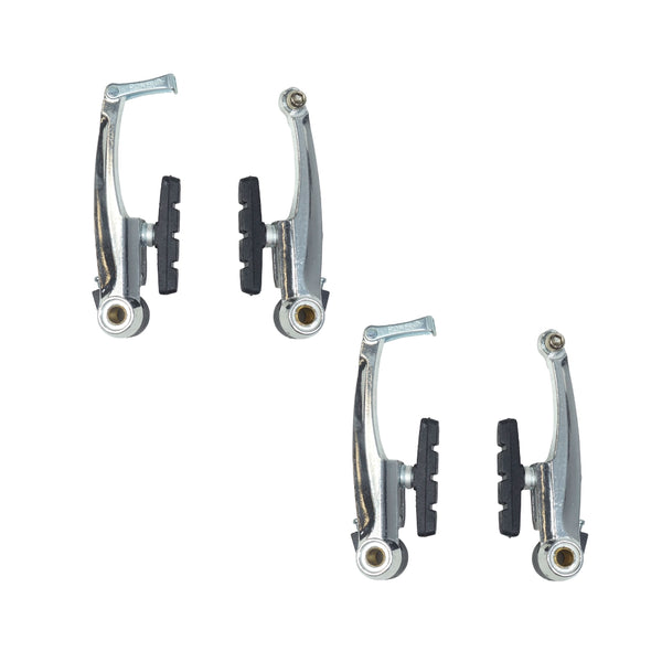 Juego Frenos V-brake Power Vbr-207a Pipeta Fuelles Tornillos