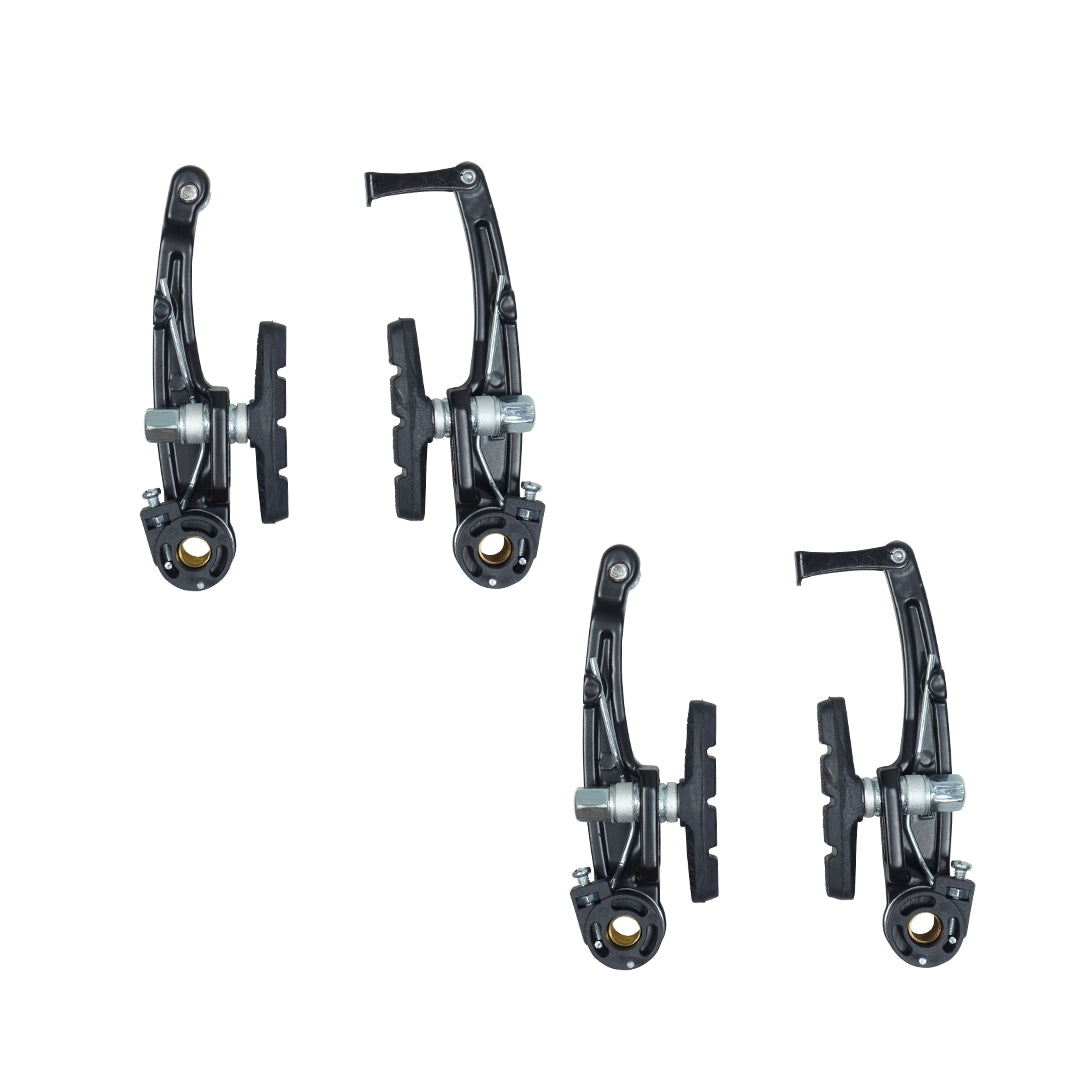 Juego De Freno V-brake Aluminio Black. Delantero/trasero
