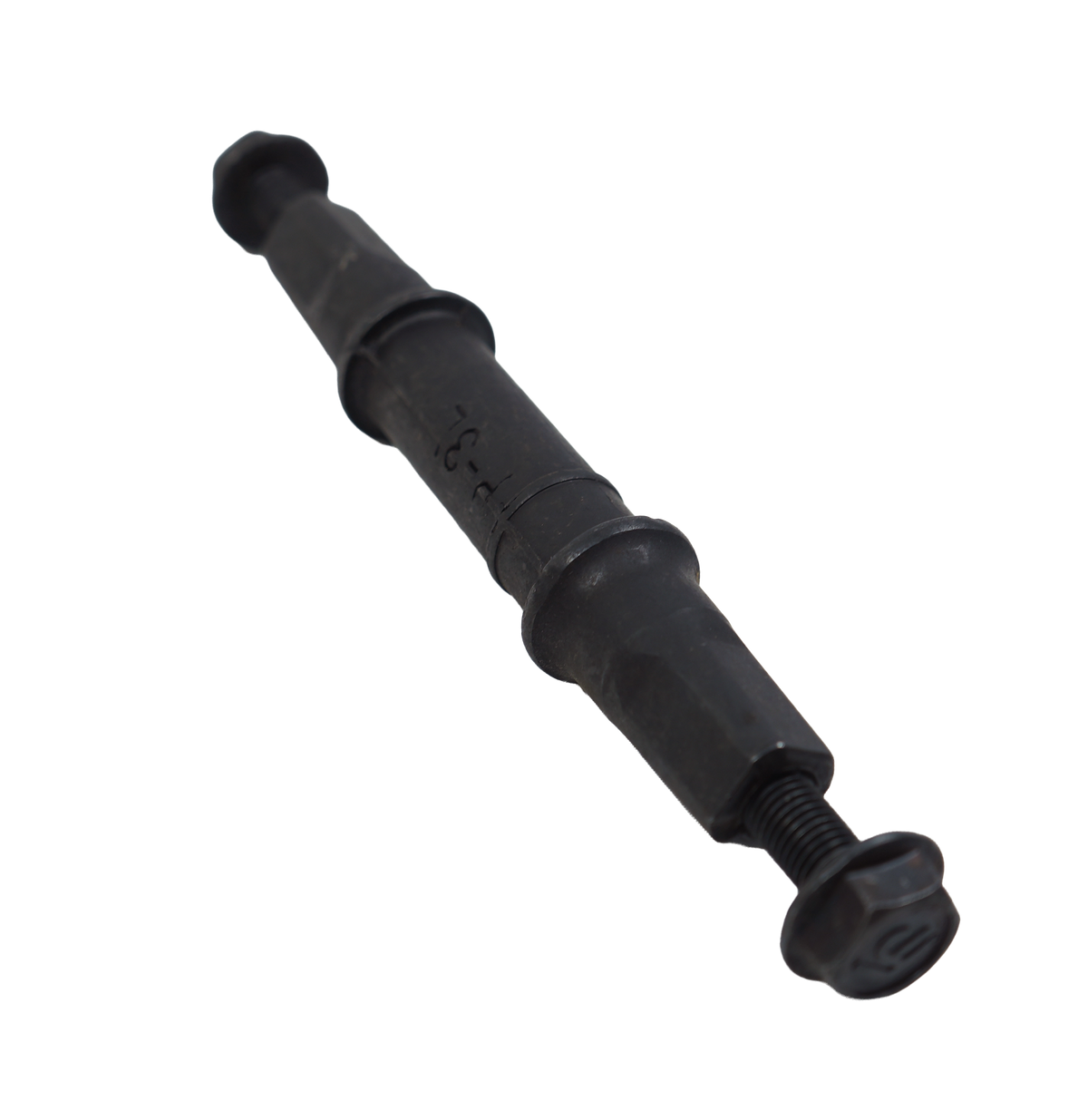 Kit X3 Eje Para Caja Pedalera 11,5cm Punta Cuadrada Estándar