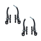 Juego Frenos V-brake Peak Dv 24 A Pipetas Fuelles Tornillos