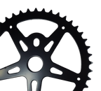 Plato Monoplato De Bicicleta 44 Dientes Acero - Color Negro Nuevo Plato Monoplato De Bicicleta 44 Dientes Acero - Color Negro
