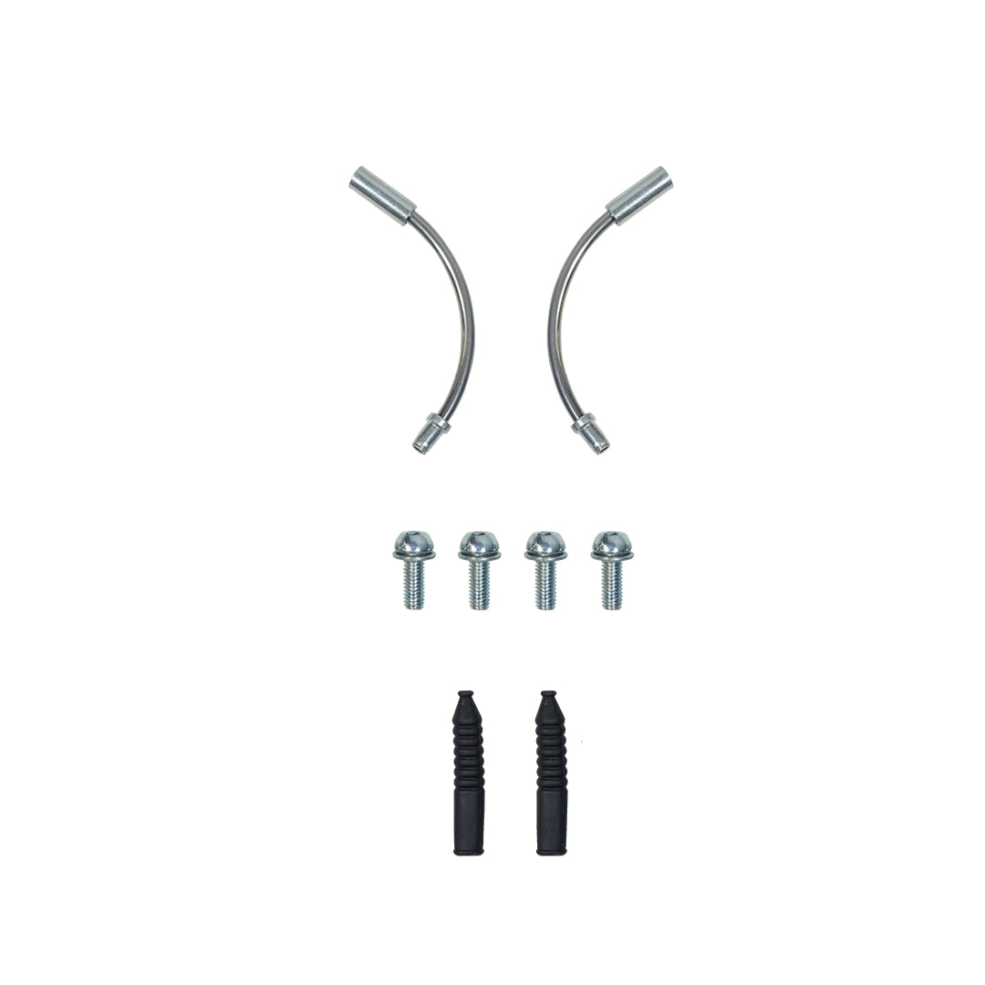Juego Frenos V-brake Peak Dv 24 A Pipetas Fuelles Tornillos