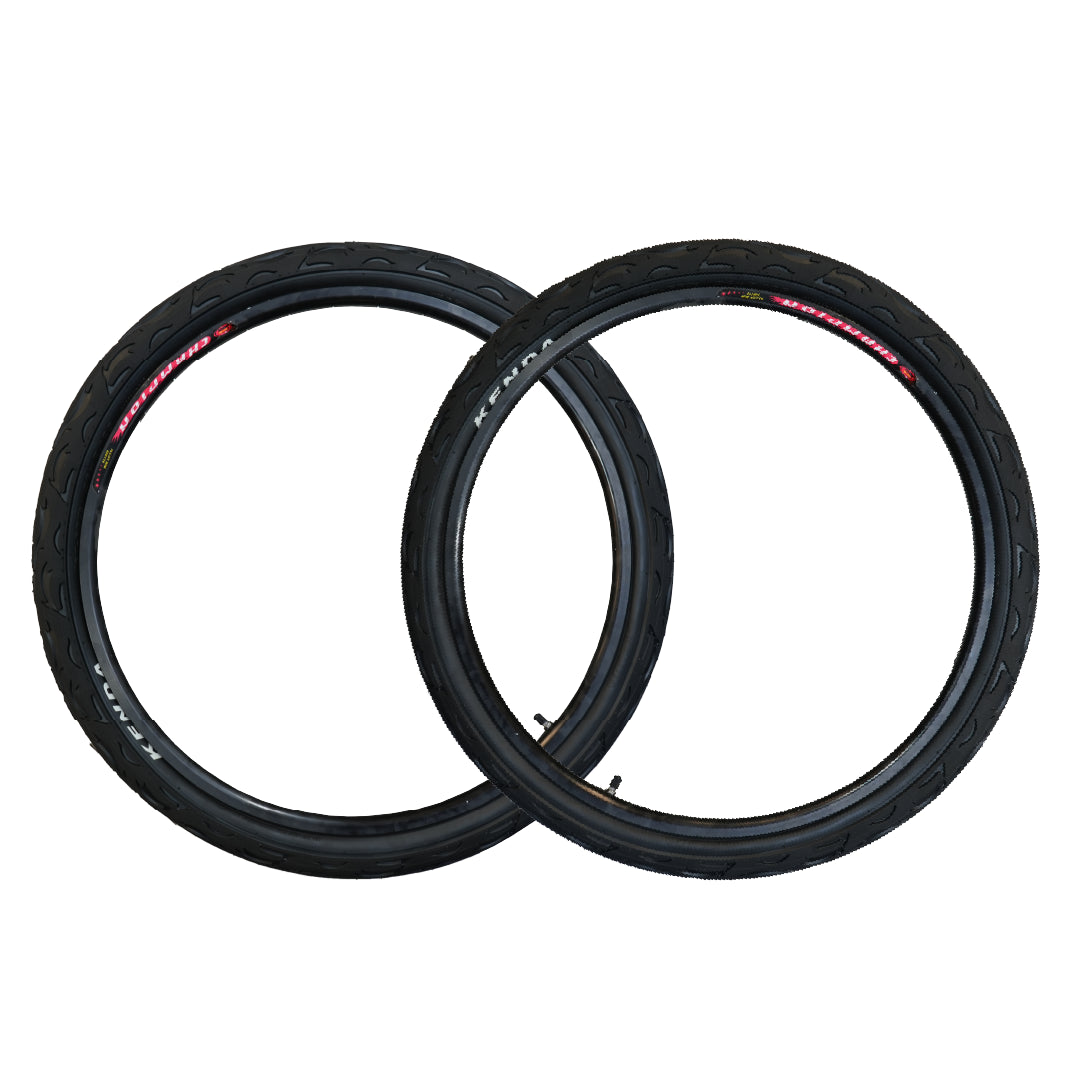 Juego De Cubiertas De Bicicleta R26 Kenda Flame - 26x2.125