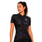 Casaca Jersey Ciclismo Vairo Cosmic Mujer