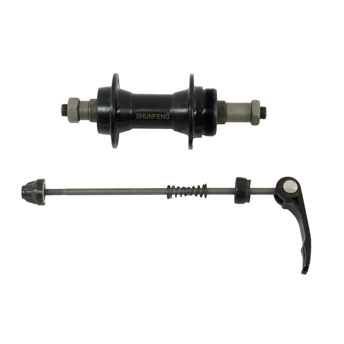 Maza Trasera De Bicicleta Shungfeng 36h V-brake Rosca 135x9